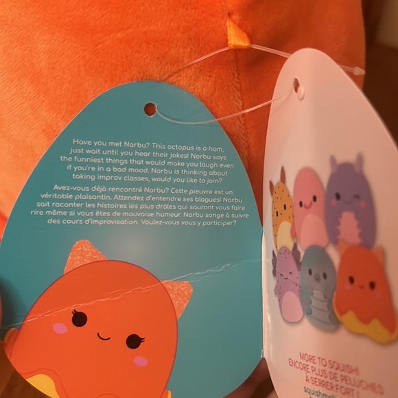 8” Norbu Squishmallows - Picture 4 of 4